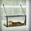 K&H Pet Products EZ Mount Double Stack Kitty Sill Cat Window Perch -Cat Pet Supplies 100553 MAIN. AC SS1800 V1630736833