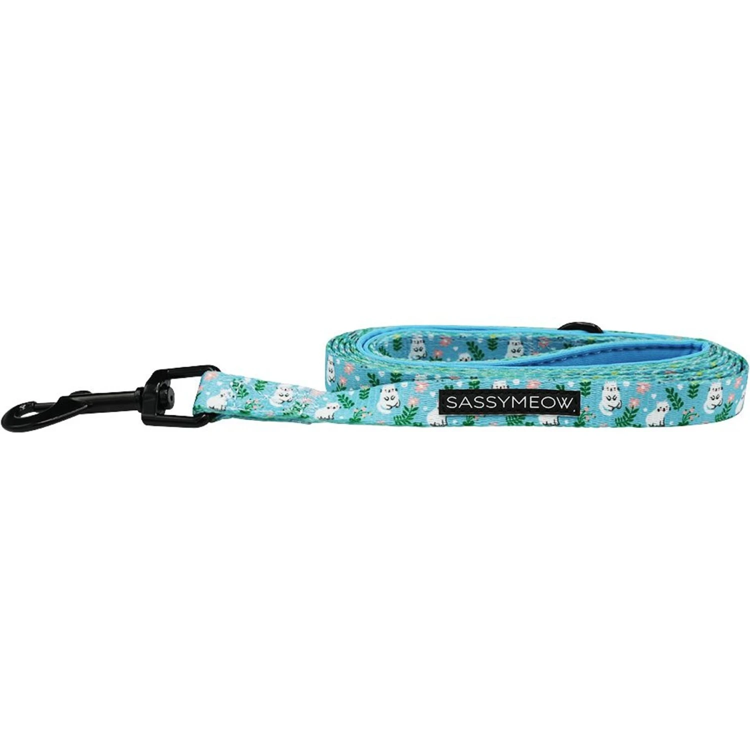 Sassy Woof Purrs & Petals Cat Leash, 6-ft Long 4 Sassy Woof Purrs & Petals Cat Leash, 6-ft Long - Image 2