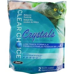 Clear Choice Silica Crystals Cat Litter, 8-lb Bag