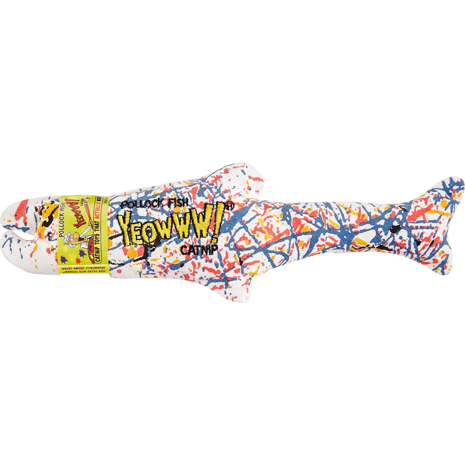 Yeowww! Catnip Pollock Fish Cat Toy 3 Yeowww! Catnip Pollock Fish Cat Toy