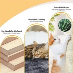 Yaheetech Multi-Level 55-in Cat Tree & Condo 14 Yaheetech Multi-Level 55-in Cat Tree & Condo -Cat Pet Supplies 1033022 PT5. AC SS1800 V1702673566