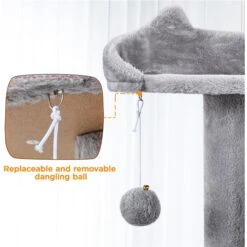Yaheetech 80-in Cat Tree & Condo -Cat Pet Supplies 1033190 PT5. AC SS1800 V1702674047
