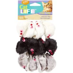 Penn-Plax Purr Pet Bag Of Mice Cat Toy, Color Varies -Cat Pet Supplies 103731 PT7. AC SS1800 V1595367080