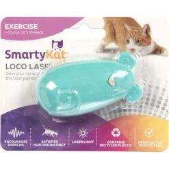 SmartyKat Loco Laser Cat Toy, Color Varies 14 SmartyKat Loco Laser Cat Toy, Color Varies -Cat Pet Supplies 107597 PT3. AC SS1800 V1700689301