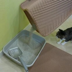 Moonshuttle Blackhole Litter Mat -Cat Pet Supplies 109510 PT2. AC SS1800 V1484838539