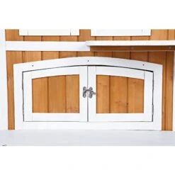 TRIXIE 2-Story Cottage Outdoor Wooden Cat House -Cat Pet Supplies 118986 PT4. AC SS1800 V1492200750