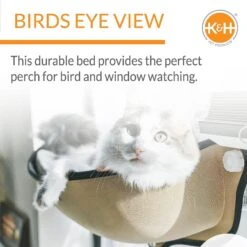 K&H Pet Products EZ Mount Kitty Sill Cat Window Perch -Cat Pet Supplies 121177 PT2. AC SS1800 V1630738015