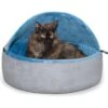 K&H Pet Products Self-Warming Hooded Cat Bed -Cat Pet Supplies 121182 MAIN. AC SS1800 V1608766698