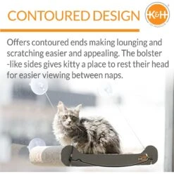 K&H Pet Products EZ Mount Window Scratcher Kitty Sill -Cat Pet Supplies 121331 PT3. AC SS1800 V1620836879
