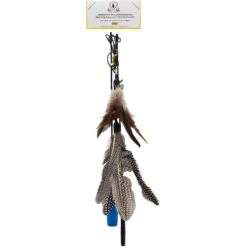 Pet Fit For Life 2 Guinea Feather Wand Cat Toy -Cat Pet Supplies 123811 PT6. AC SS1800 V1589320689