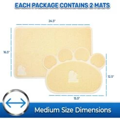 Pet Magasin Cat Litter Mats, 2-pack 12 Pet Magasin Cat Litter Mats, 2-pack -Cat Pet Supplies 125028 PT3. AC SS1800 V1663967567