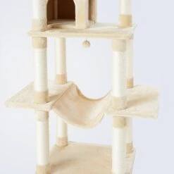 Frisco 78-in Faux Fur Cat Tree & Condo -Cat Pet Supplies 128068 PT2. AC SS1800 V1505930983