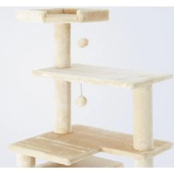 Frisco 78-in Faux Fur Cat Tree & Condo -Cat Pet Supplies 128068 PT4. AC SS1800 V1505930980