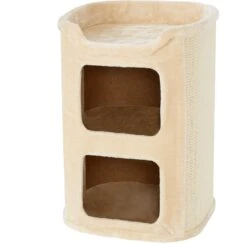 Frisco 24-in 2-Story Faux Fur Cat Condo 13 Frisco 24-in 2-Story Faux Fur Cat Condo -Cat Pet Supplies 128083 PT5. AC SS1800 V1584453167