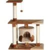 EliteField 38-in Faux Fur Cat Tree & Condo -Cat Pet Supplies 130517 MAIN. AC SS1800 V1502287557