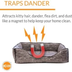 K&H Pet Products Amazin' Kitty Lounge Sleeper Cat Bed 14 K&H Pet Products Amazin' Kitty Lounge Sleeper Cat Bed -Cat Pet Supplies 131901 PT4. AC SS1800 V1682706148