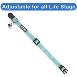 Pawtitas Nylon Reflective Breakaway Cat Collar With Bell -Cat Pet Supplies 134716 PT4. AC SS1800 V1681235089