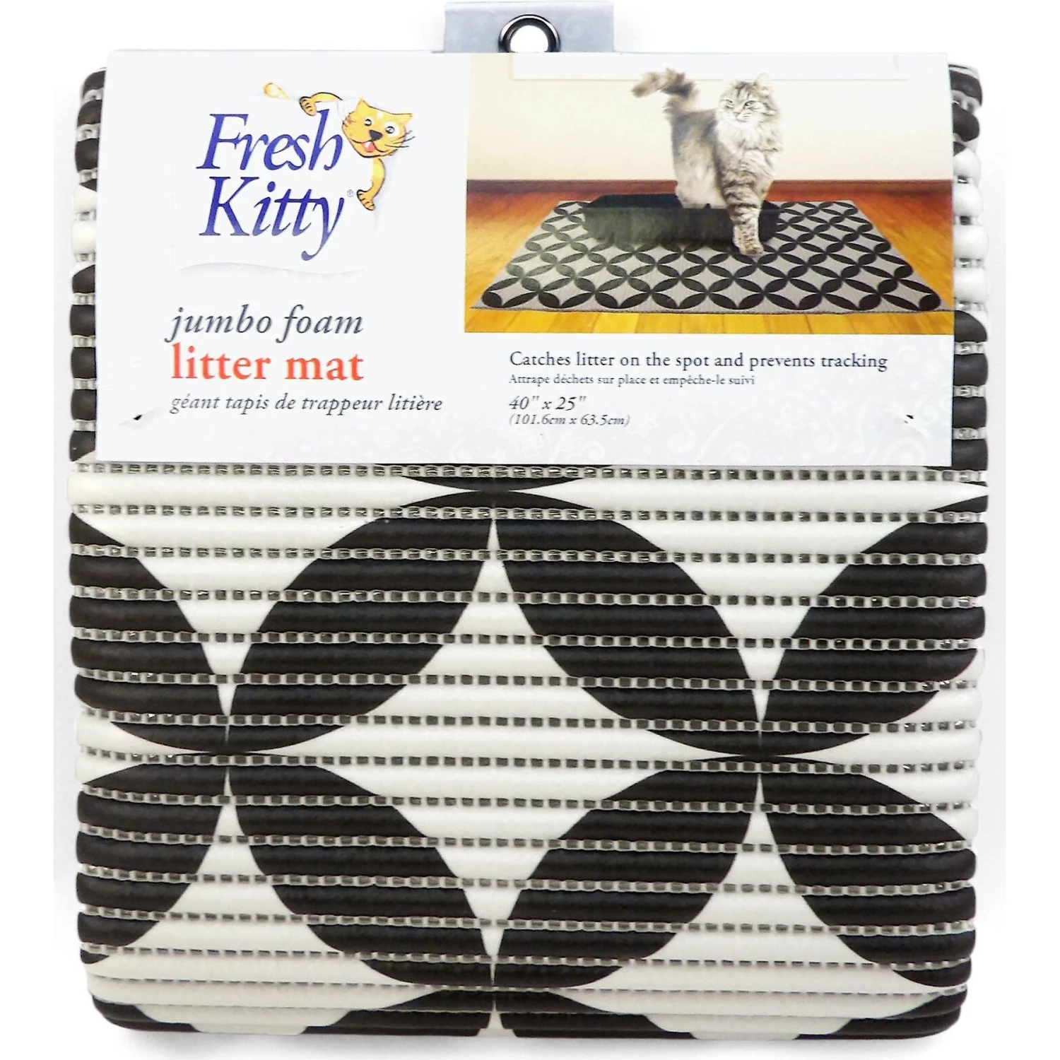 Fresh Kitty Jumbo Foam Circles Cat Litter Mat 3 Fresh Kitty Jumbo Foam Circles Cat Litter Mat