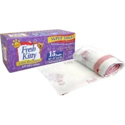 Fresh Kitty Jumbo Thick Litter Box Liners -Cat Pet Supplies 135384 PT1. AC SS1800 V1502919439