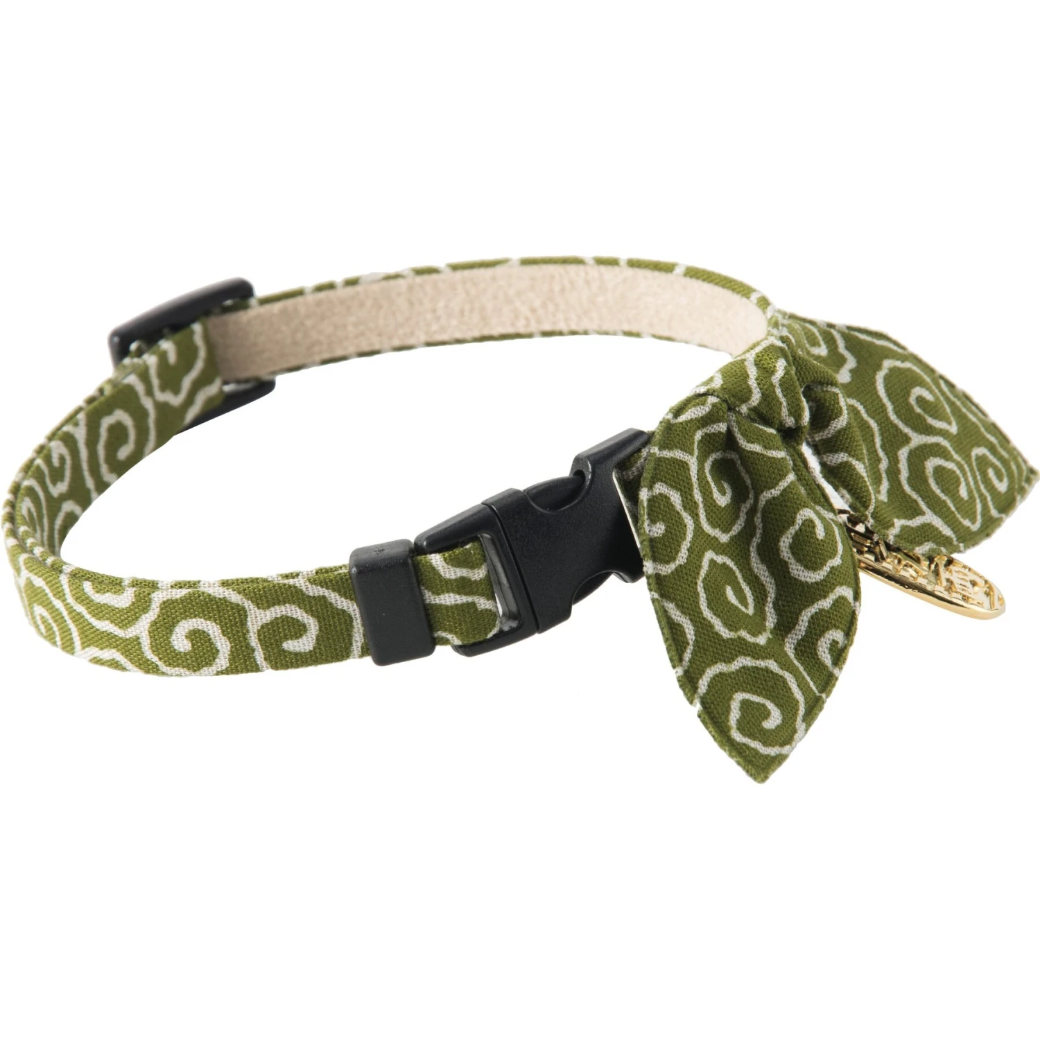 Necoichi Ninja Cotton Breakaway Cat Collar With Bell 5 Necoichi Ninja Cotton Breakaway Cat Collar With Bell - Image 3