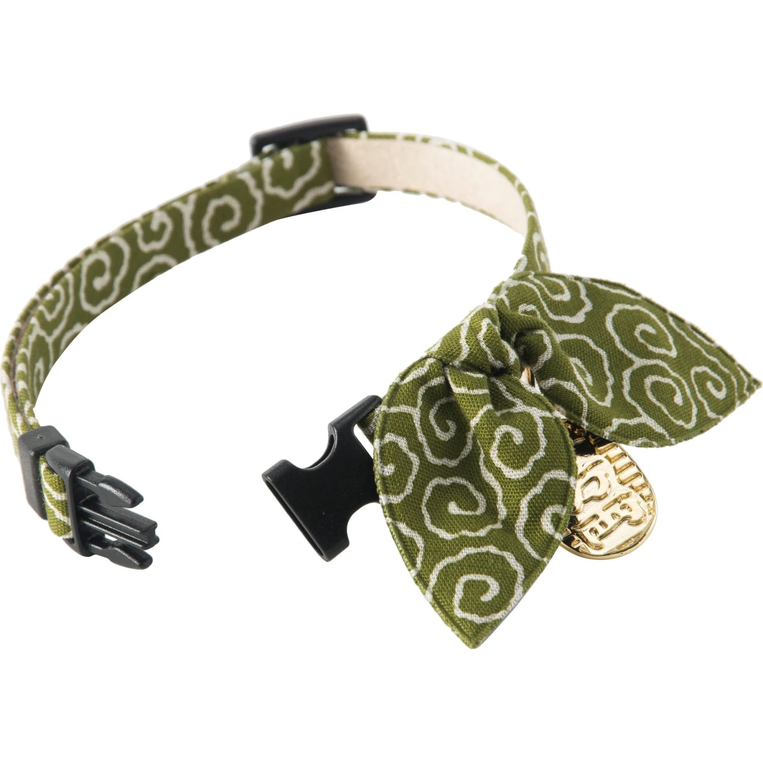 Necoichi Ninja Cotton Breakaway Cat Collar With Bell 6 Necoichi Ninja Cotton Breakaway Cat Collar With Bell - Image 4