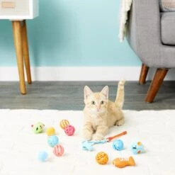 Hartz Just For Cats Toy Variety Pack, 13 Count -Cat Pet Supplies 139111 PT2. AC SS1800 V1589230985