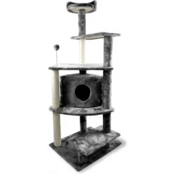 Tiger Tough Platform House Playground 59.8-in Faux Fur Cat Tree & Condo 11 Tiger Tough Platform House Playground 59.8-in Faux Fur Cat Tree & Condo -Cat Pet Supplies 140766 PT2. AC SS1800 V1618277515