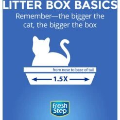 Fresh Step Clean Paws Scented Clumping Clay Cat Litter 15 Fresh Step Clean Paws Scented Clumping Clay Cat Litter -Cat Pet Supplies 141502 PT4. AC SS1800 V1694465156