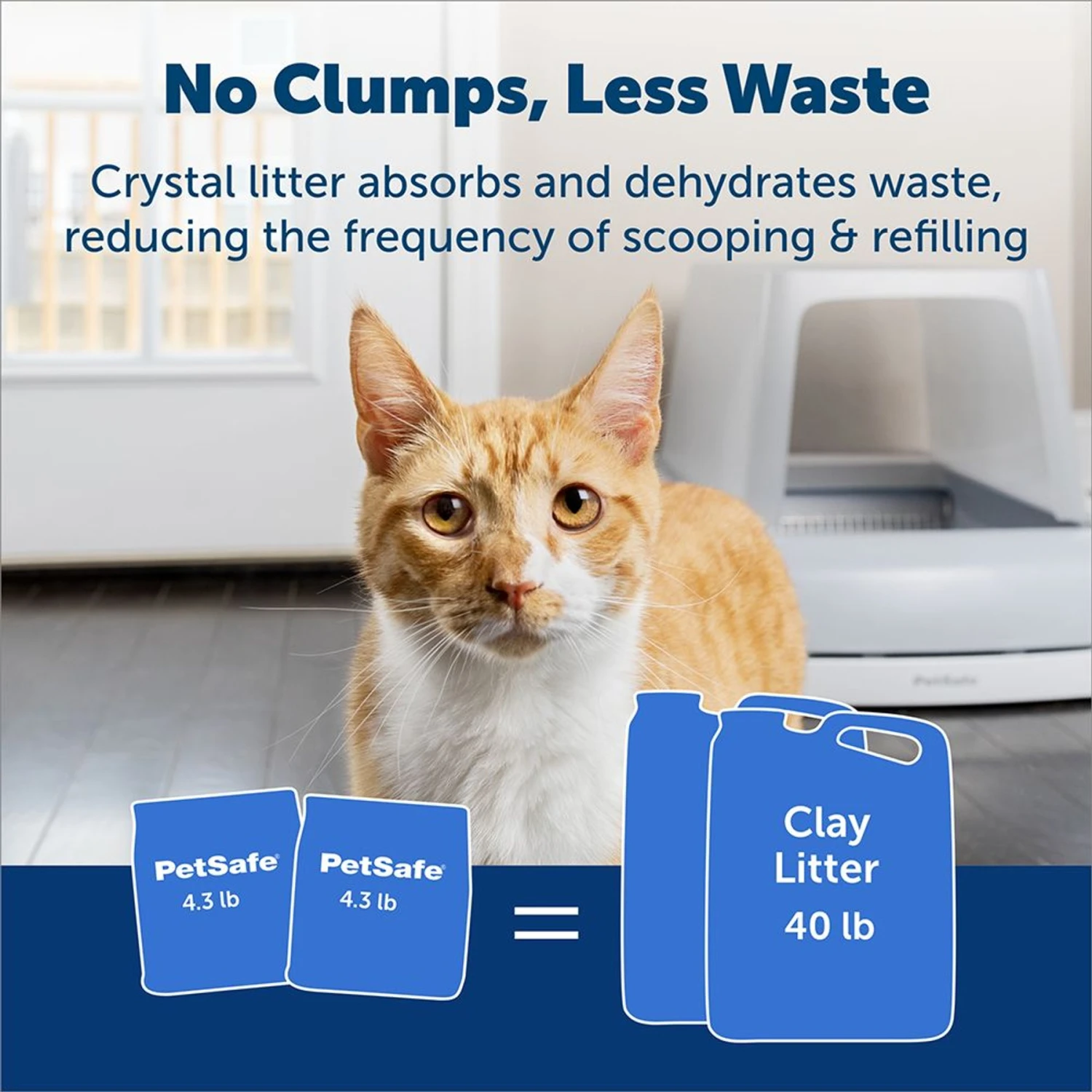 PetSafe ScoopFree Premium Crystal Litter 2-Pack 6 PetSafe ScoopFree Premium Crystal Litter 2-Pack - Image 4