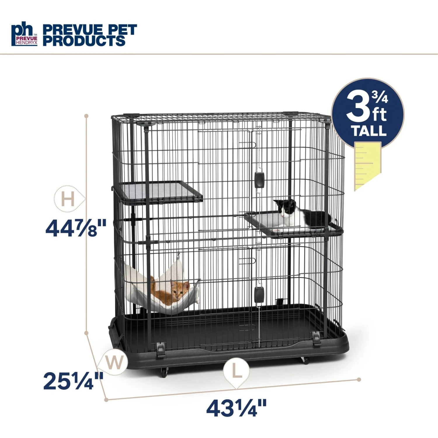 Prevue Pet Products Deluxe Cat Cage Playpen 8 Prevue Pet Products Deluxe Cat Cage Playpen - Image 6
