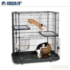 Prevue Pet Products Deluxe Cat Cage Playpen 18 Prevue Pet Products Deluxe Cat Cage Playpen -Cat Pet Supplies 143768 PT7. AC SS1800 V1670259595