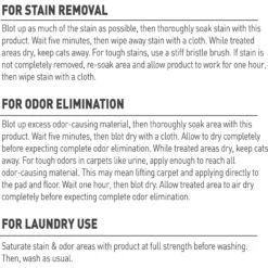 Nature's Miracle Cat Oxy Formula Set-In Stain Destroyer & Odor Remover Spray -Cat Pet Supplies 152168 PT5. AC SS1800 V1701114550