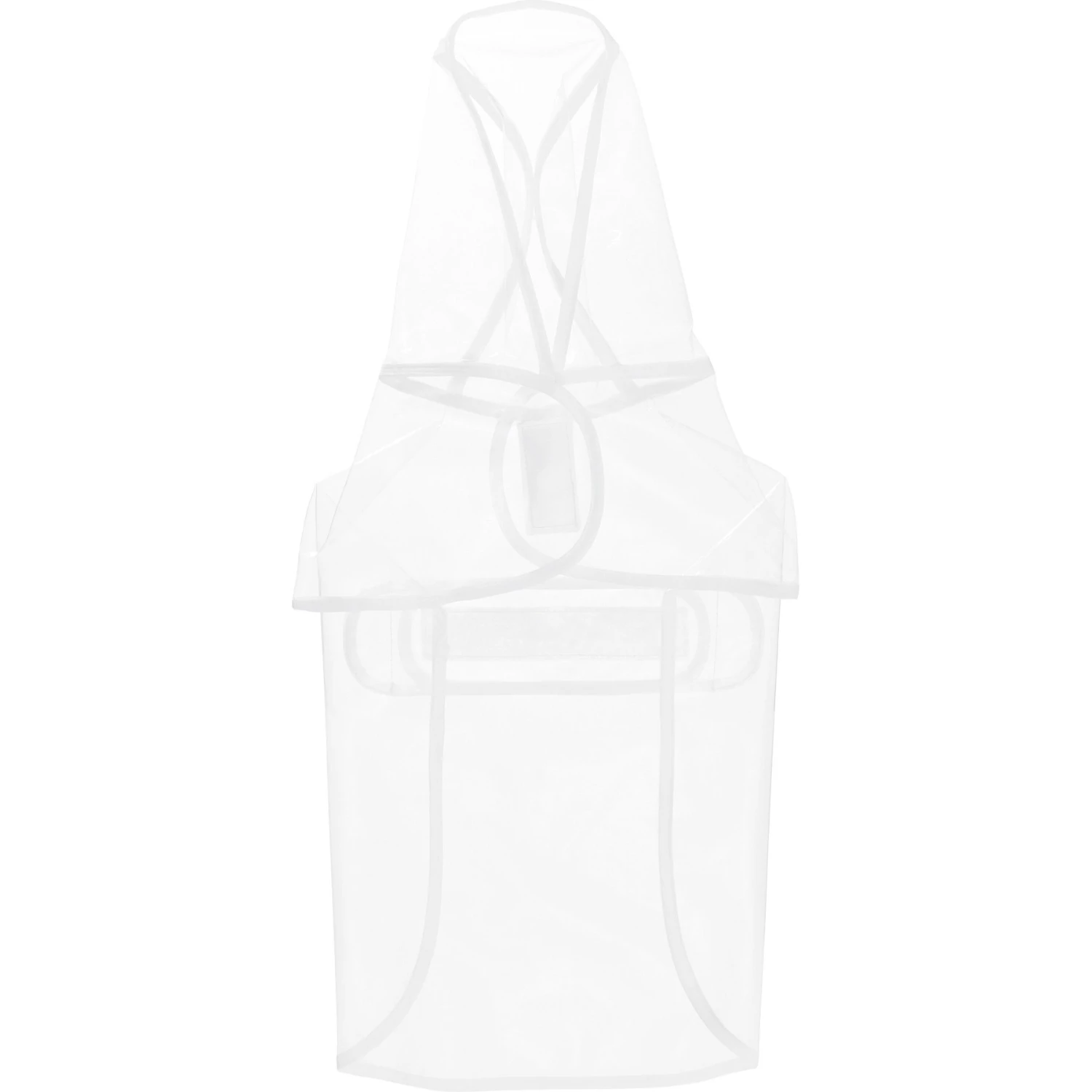 Frisco Lightweight Clear Vinyl Dog Raincoat 6 Frisco Lightweight Clear Vinyl Dog Raincoat - Image 4