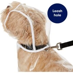 Frisco Lightweight Clear Vinyl Dog Raincoat 13 Frisco Lightweight Clear Vinyl Dog Raincoat -Cat Pet Supplies 153749 PT4. AC SS1800 V1560974527
