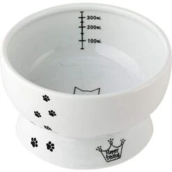 Necoichi Ceramic Elevated Cat Food & Water Bowl Set 13 Necoichi Ceramic Elevated Cat Food & Water Bowl Set -Cat Pet Supplies 154902 PT5. AC SS1800 V1543431121