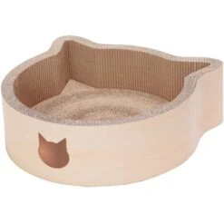 Necoichi Cat Head Scratcher Bed -Cat Pet Supplies 154905 PT2. AC SS1800 V1646413617
