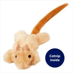 Frisco Skinny Mouse Plush Cat Toy With Catnip -Cat Pet Supplies 161268 PT2. AC SS1800 V1686579633