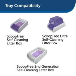 PetSafe ScoopFree Complete Disposable Crystal Litter Trays -Cat Pet Supplies 161834 PT7. AC SS1800 V1616424128