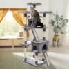 Frisco 72-in Faux Fur Cat Tree & Condo -Cat Pet Supplies 163744 MAIN. AC SS1800 V1667228327