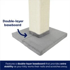 Frisco 33.5-in Sisal Cat Scratching Post -Cat Pet Supplies 163749 PT3. AC SS1800 V1667226990