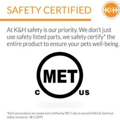 K&H Pet Products Birchwood Manor Wooden Outdoor Heated Cat House, Natural Wood -Cat Pet Supplies 164062 PT5. AC SS1800 V1692210475