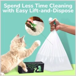 PET N PET Litter Box Liner, Jumbo 11 PET N PET Litter Box Liner, Jumbo -Cat Pet Supplies 165571 PT3. AC SS1800 V1695836454