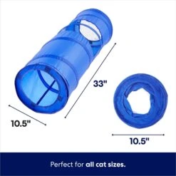 Frisco Foldable Play Tunnel With Mesh Cat Toy -Cat Pet Supplies 166385 PT1. AC SS1800 V1686579154