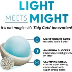 Tidy Cats Lightweight Instant Action Scented Clumping Clay Cat Litter -Cat Pet Supplies 172469 PT4. AC SS1800 V1695932478