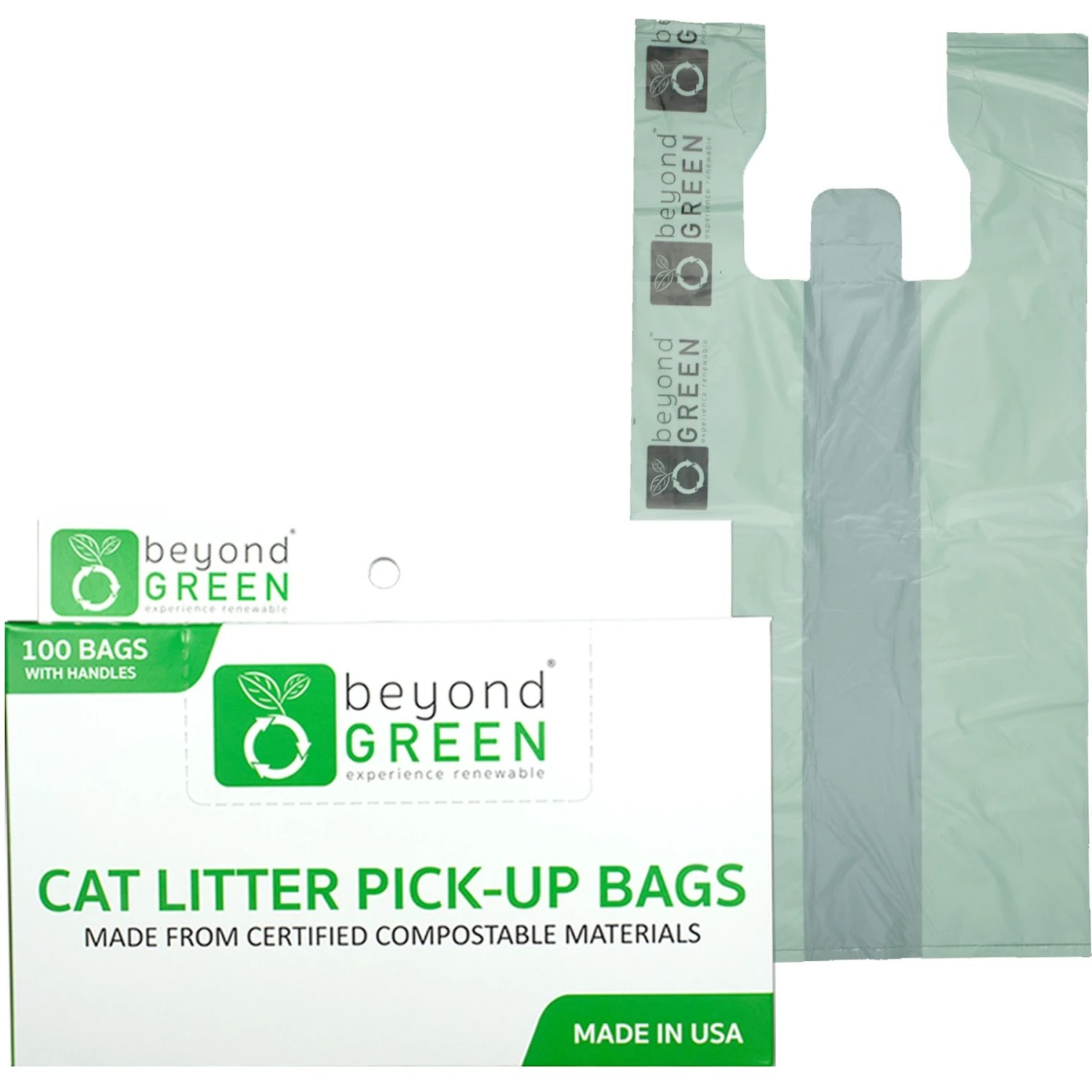 BeyondGREEN Plant-Based Cat Litter Waste Bags 6 BeyondGREEN Plant-Based Cat Litter Waste Bags - Image 4