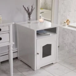 Arf Pets Designer Enclosed Cat Litter Box -Cat Pet Supplies 173265 PT3. AC SS1800 V1617698215