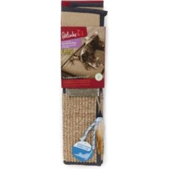 Petlinks Scratch & Play Mat Cat Scratcher Toy With Catnip -Cat Pet Supplies 173531 PT7. AC SS1800 V1595367076