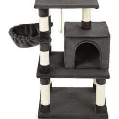 Frisco 59-in Faux Fur Cat Tree & Condo -Cat Pet Supplies 180387 PT3. AC SS1800 V1584452636