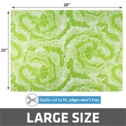 Drymate Protective & Decorative Cat Litter Mat, Surf Green, Large, 20-in X 28-in -Cat Pet Supplies 181542 PT5. AC SS1800 V1689626808