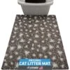 Drymate Protective & Decorative Cat Litter Mat, Kahopo Grey, Large, 20-in X 28-in -Cat Pet Supplies 181548 MAIN. AC SS1800 V1692973490